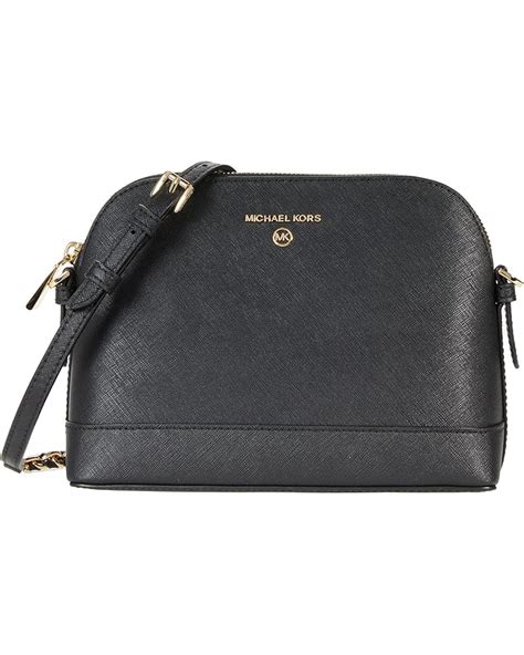 michael michael kors jet set charm leather dome crossbody